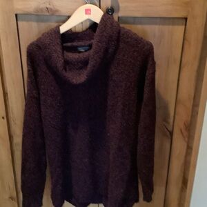 Exofficio Dark Brown Cowl Neck Hoodie
